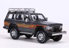 1:64 Scale Gray Diecast Toyota Land Cruiser LC60 Model