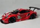 Red 1:24 Scale Bburago Diecast Porsche 911 RSR Model