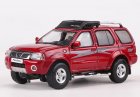 1:64 Scale Red Diecast Nissan Paladin SUV Model