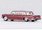 Wine Red / Black / White Diecast Mercedes-Benz 600 Pullman Model