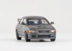 1:64 Scale Gray /Red Diecast Mitsubishi Lancer Evolution VII Toy