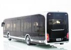 1:42 Black Overseas Edition Diecast Yutong U12 City Bus Model