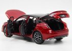 Red 1:18 Diecast 2023 Honda Civic Hatchback Sport Turbo Model