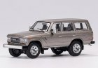 Gray 1:64 Scale Diecast Toyota Land Cruiser LC60 Model