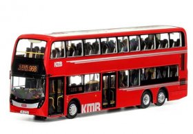 1:43 Red KMB Diecast ADL Enviro 500 Double Decker Bus Model