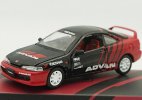 1:64 Era Car Red-Black Diecast Honda Integra Type R DC2 Model