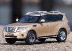 Black /Golden /White 1:64 Scale Diecast Nissan Patrol Y62 Model