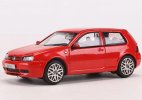 1:64 Scale Red / Silver Diecast VW Golf GTI Mk4 Model