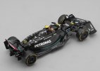 Black 1:43 Bburago NO.44 Diecast Mercedes-AMG F1 W14 Model