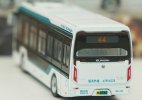 1:120 Scale NO.44 White Diecast Sunwin 9 Series City Bus Model