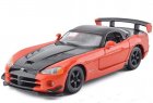 Orange 1:24 Scale Bburago Diecast Dodge Viper Model