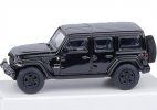 1:64 Scale Black Diecast Jeep Wrangler Sahara Toy