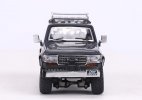 1:64 Scale Gray Diecast Toyota Land Cruiser LC60 Model