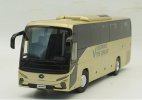 Creamy White 1:42 Scale Higer V12 Coach Bus Model