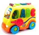 Shelcore Brand Educational Toys Yellow Cartoon RC School Bus