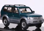 Green 1:64 Scale Diecast Toyota Land Cruiser Prado 90 Model