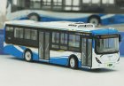 1:120 Scale NO.98 White Diecast Sunwin 8 Series City Bus Model