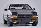 White / Black 1:32 Scale Diecast Toyota Sprinter Trueno AE86 Toy