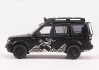 Black / White / Orange 1:64 Diecast Land Rover Discovery 4 Model