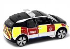 1:64 Scale Tiny Diecast BMW I3 London Fire Brigade Car Model