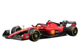 1:24 Scale Red Bburago NO.16 Diecast 2023 Ferrari SF-23 Model