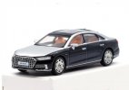 Black-Silver 1:64 Scale Diecast 2021 Audi A8L Horch Car Toy