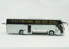 1:43 Scale Silver Diecast Yutong T12E Coach Bus Model