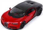 Maisto 1:24 Scale Red Diecast Bugatti Chiron Sport Model