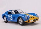 Blue NO.112 Bburago 1:24 Scale Diecast Ferrari 250 GTO Model