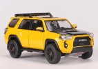 Black / White / Yellow 1:64 Diecast Toyota 4Runner TRD Pro Model