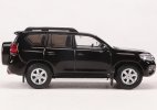 Black 1:64 Scale Diecast Toyota Land Cruiser Prado Model