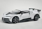 White 1:64 Scale Kids Diecast Bugatti EB110 Toy