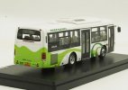 1:76 Scale Green-White Diecast Sunwin SWB6100V5 City Bus Model