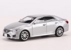 Black / Silver 1:64 Scale Diecast Toyota Mark X GRX133 Model