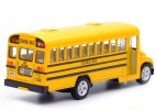 1:100 Scale Yellow Kids Diecast U.S. School Bus Toy