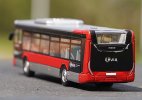 1:87 Scale Silver / White Plastic Iveco Ubranway City Bus Model