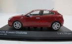 Red 1:43 Scale MINICHAMPS Diecast Alfa Romeo Giulietta Model