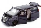 Kids Purple 1:32 Scale Diecast Toyota Alphard MPV Toy