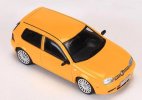 Yellow 1:64 Scale Diecast VW Golf GTI Mk4 Model