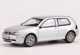 1:64 Scale Red / Silver Diecast VW Golf GTI Mk4 Model