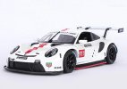 1:24 Scale White Bburago Diecast Porsche 911 RSR Model