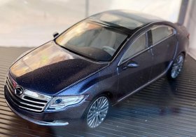 1:43 Scale Gray Diecast 2008 Trumpchi VIP-Lounge Sedan Model