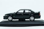 Black 1:43 Scale Diecast Vauxhall Cavalier Model