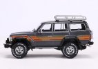 1:64 Scale Gray Diecast Toyota Land Cruiser LC60 Model