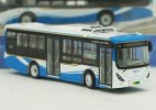 1:120 Scale NO.986 White Diecast Sunwin 8 Series City Bus Model