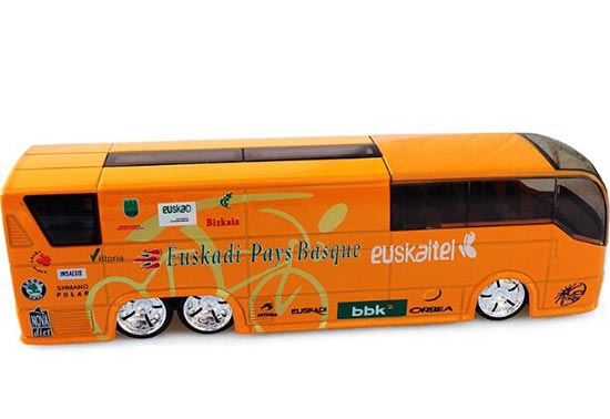 1:50 scale orange Tour bus [TB5T037] France de model